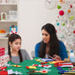 Abakuku 3FT DIY Felt Christmas Tree for Kids with 31pcs Detachable Ornaments,Wall Hanging Xmas Christmas Decorations with String Light (Batteries Not