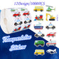 1000 PCS Cartoon Car Stickers Roll Fun Circular Truck Stickers for Kids Perfect for Kindergarten Teacher Rewards Children's Birthday Party School