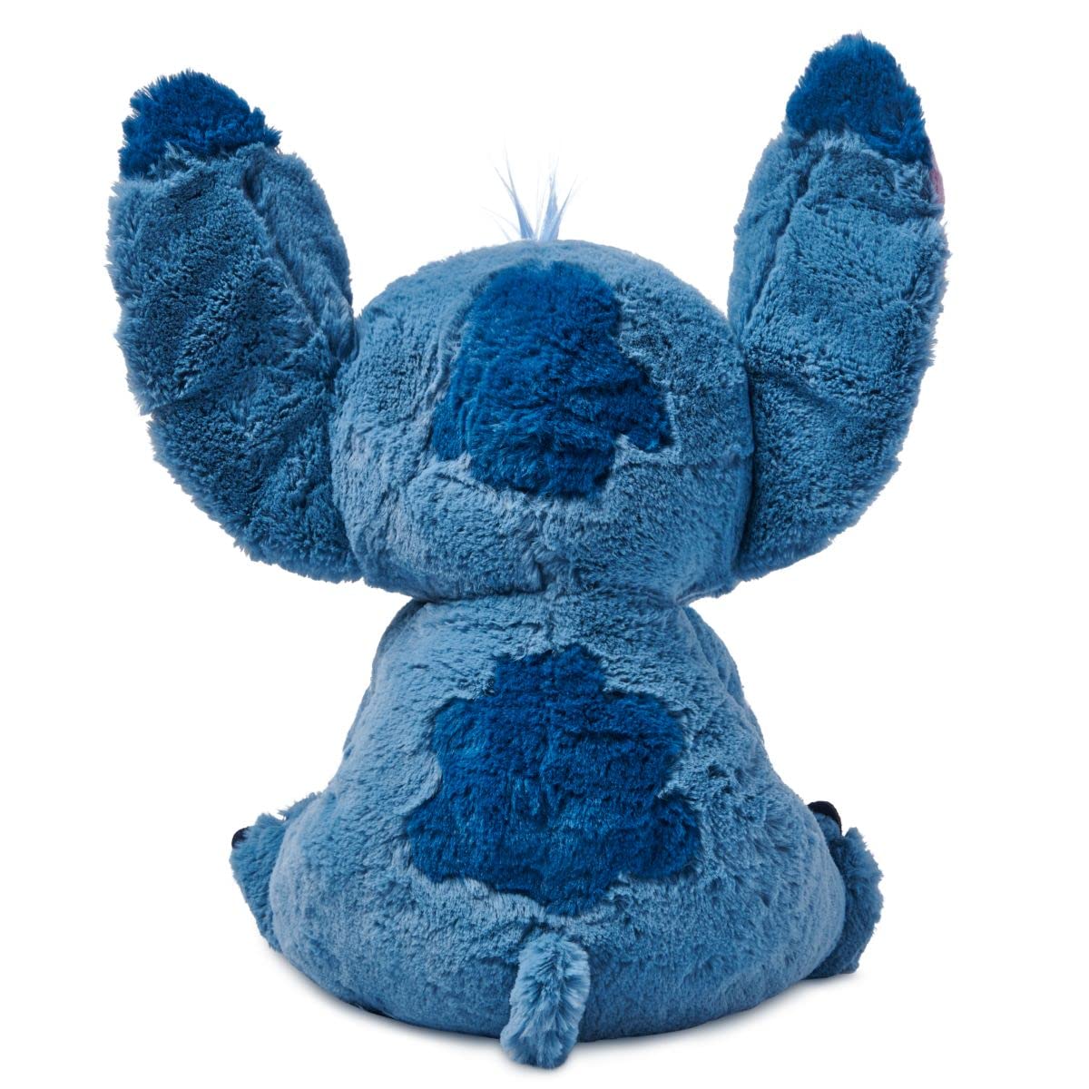 Disney Store Official Stitch Medium Soft Toy for Kids, Cuddly Character with Fuzzy Texture and Embroidered Details, Flexible Floppy Ears, Disney