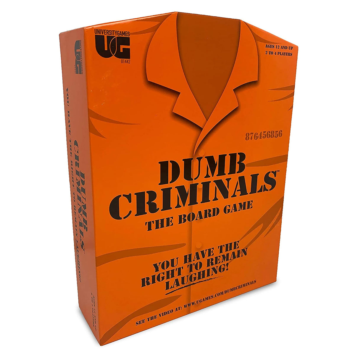 Dumb Criminals Board Game, Hilarious Trivia for Teens & Adults, Ages 12+