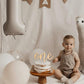 CANTLY First Birthday One Wooden Cake Topper