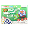 Foraineleyo Hands-On Math 3D Paper Folding Kit - STEM Origami Puzzle for Boys Girls Ages 6-12, Medium Level 3D Jigsaw-Style Models