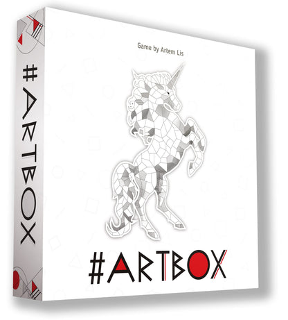 Artbox Board Game | Real-time Party Game | Ages 8 and up | 3-8 Players | Average Playtime 30-40 Min | Made by CrowD Games