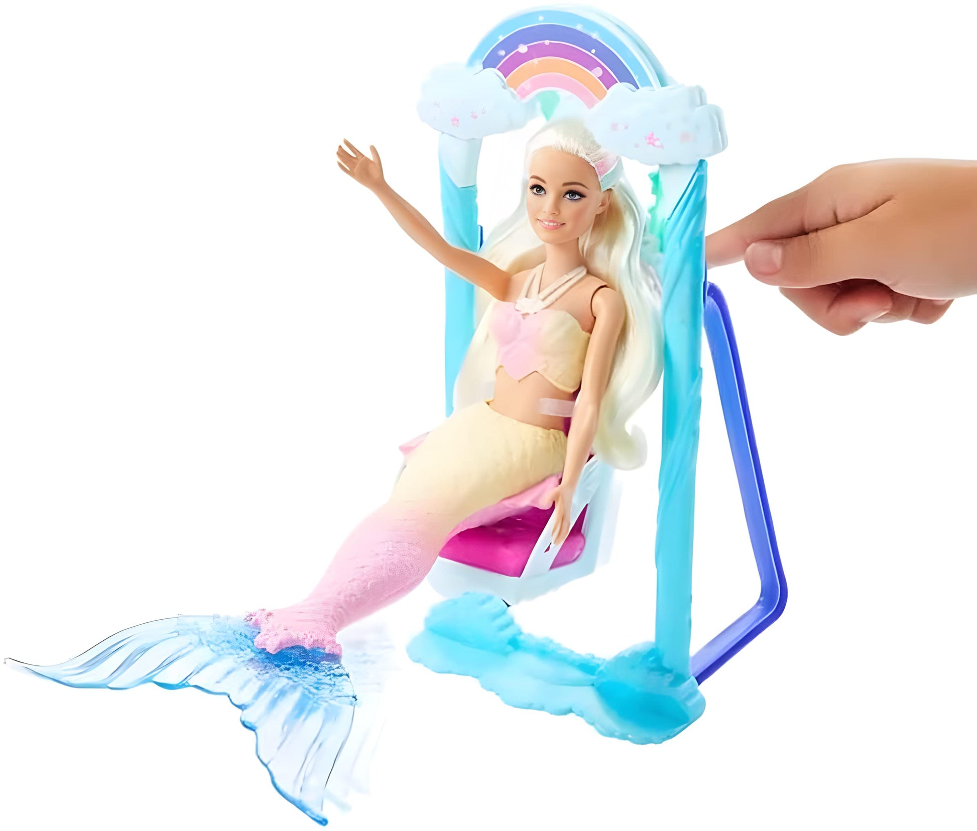 Barbie Mermaid Play Set with 3 Mermaid Dolls and Dreamtopia Accessories