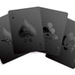 Gent Supply Black Waterproof Plastic Playing Cards - Day of The Dead