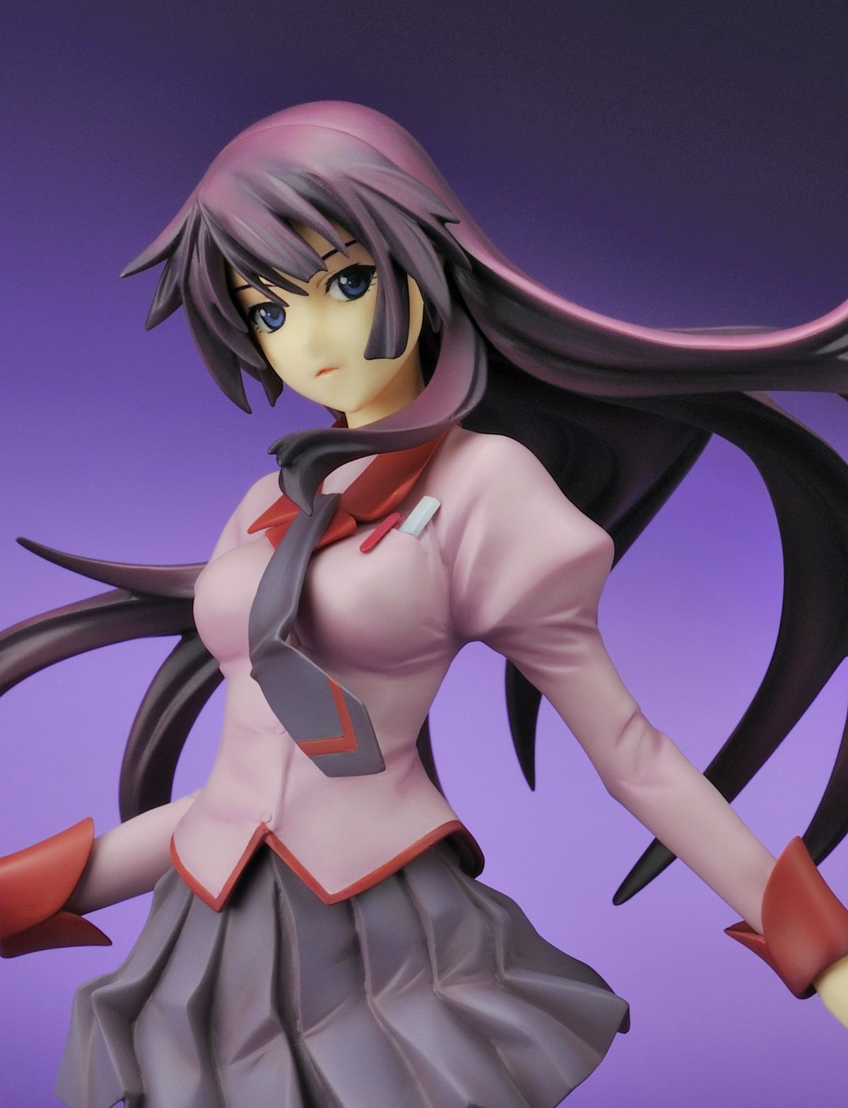 Kotobukiya Bakemonogatari: Hitagi Senjogahara Ani-Statue