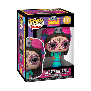 Funko Pop! Icon: Dia De Los Muertos - La Catrina (Azul) - Collectable Vinyl Figure - Gift Idea - Official Merchandise - Toys for Kids & Adults