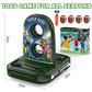 Pool Football - Inflatable Pool Toys for Kids Ages 8-12 with Stable Base and 4 Balls - Water Football Target, Outdoor Backyard & Beach Games for Kids