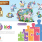MasterPieces 100 Piece Shaped Jigsaw Puzzle for Kids - Unicorn Family - 14"x19"