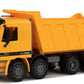 Toy To Enjoy Construction Toys - Excavator & Dump Truck Toy for Kids (Set of 2) - Moveable Claw & Lifting Back - Garbage Truck & Bulldozer Digger