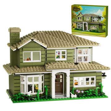 Modern House Building Set, Warm Family Comedy TV Sitcoms The Dunphy's House Building Set Compatible with Lego Gifts for Fans and Adults and Girls Aged