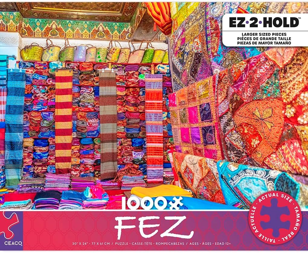 Ceaco - Fez - 1000 Larger Sized Piece Jigsaw Puzzle