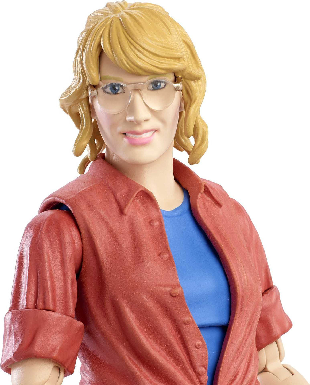 Jurassic World Toys Amber Collection Dr. Ellie Sattler 6-in Action Figure, Swappable Hands & Head, Utility Belt & Radio Accessories, Collectible Gift