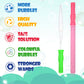 Inscraft 30 Pack 14’’ Big Bubble Wands, 8 Colors Bulk for Summer Toy, Outdoor / Indoor Activity Use, Easter, Birthday, Graduation, Shower, Bubbles
