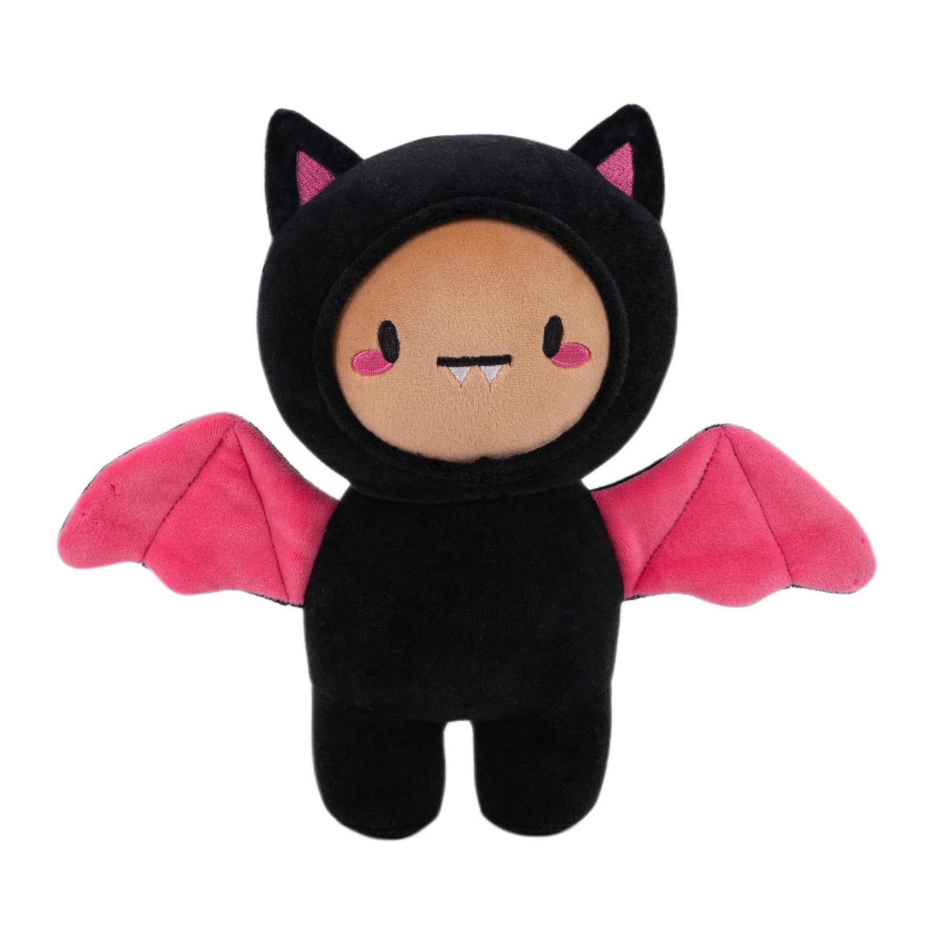 Plushland 10 Inch Halloween Plush Toys Bat, Skeleton,Ghost Spooky Stuffed Animal Stuffies Soft Trick or Treat Party Decor Stuffy for Kids Adults