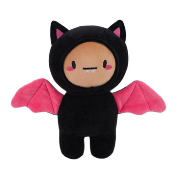 Plushland 10 Inch Halloween Plush Toys Bat, Skeleton,Ghost Spooky Stuffed Animal Stuffies Soft Trick or Treat Party Decor Stuffy for Kids Adults