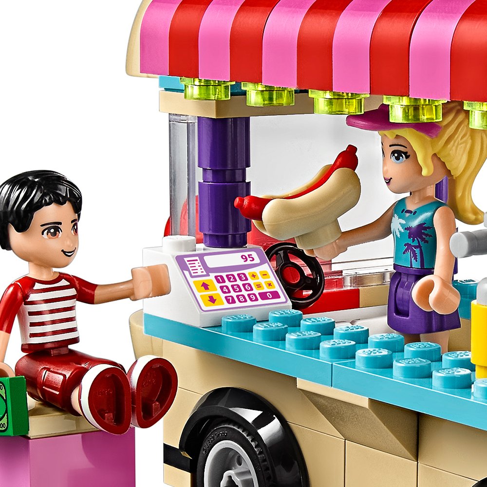LEGO Friends 41129 Amusement Park Hot Dog Van Building Kit (243 Piece)