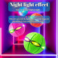 AITIDE Magic Bouncing Ball, Magic Bouncing Ball with 6 Light, Dual Form Freely Switchable, Parent-Child Interaction Suitable for Indoor & Outdoor Use
