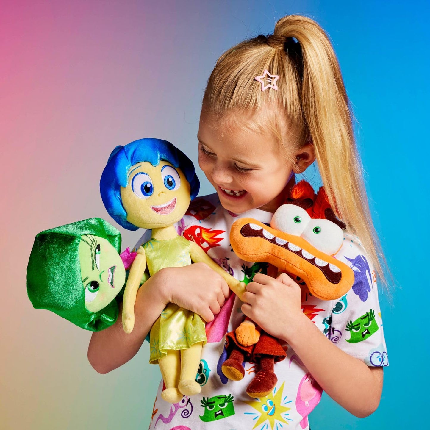 Disney Pixar Disgust Plush - Inside Out 2 - Small 11''