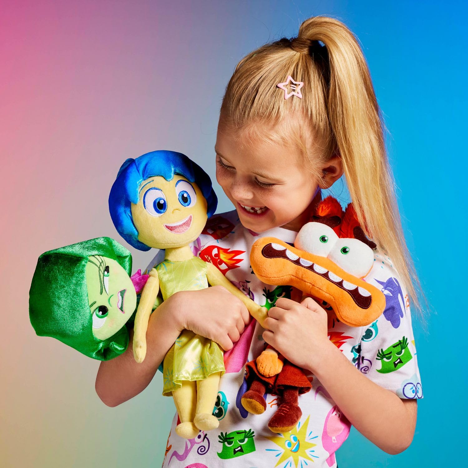 Disney Pixar Disgust Plush - Inside Out 2 - Small 11''