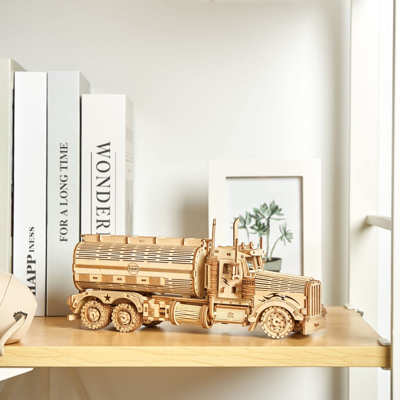 bennama 3D Wooden Puzzles Truck Model Kits, Brainteaser and Puzzle for Christmas/Birthday,Gifts for Adults and Teens to Build Combination