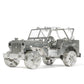 Kolotesame Classic Off-Road Vehicle 3D Metal Puzzle Model for Adults - for Jeep DIY Immersive Building Kit with Tool, 3D Puzzle Car Model for Men Gift
