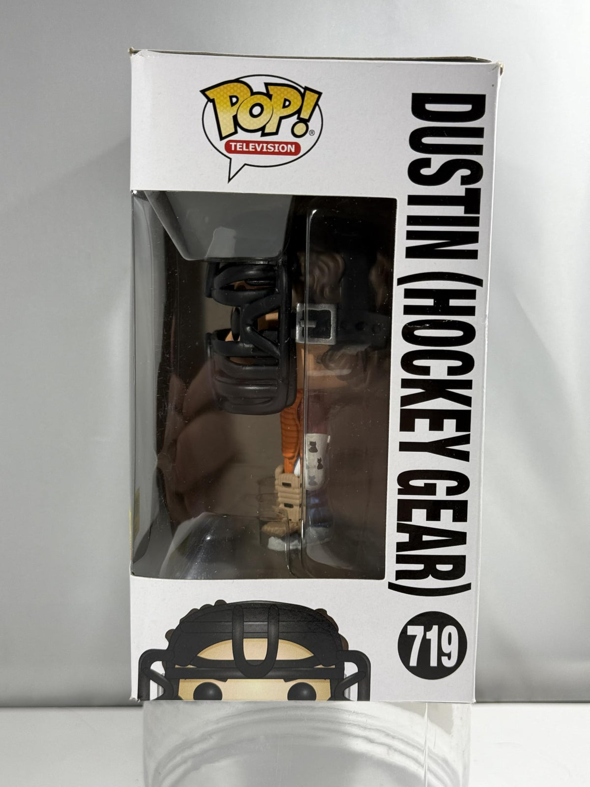 Funko Pop! Television #719 Stranger Things Dustin Hockey Gear (Hot Topic Exclusive)