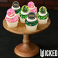 Wicked Cupcake Rings With Glinda And Elphaba, 24 Cupcake Toppers For Cakes, Birthday's, Celebrations, Food Safe Cake Decorations - 24 Pack