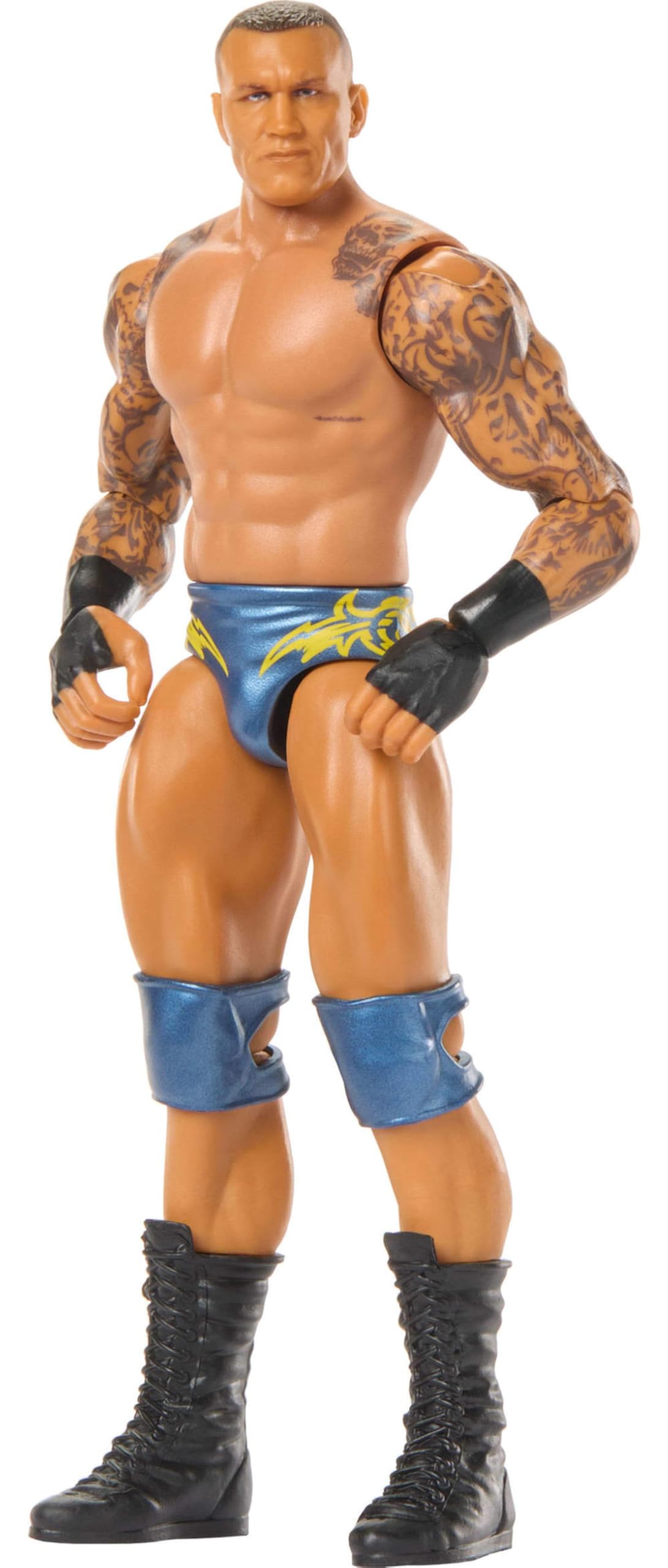 Mattel WWE Randy Orton Action Figure, Main Event Series #163, 6-inch Collectible Superstar with 14 Articulation Points & Life-Like Look