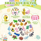 Cessfle Mini 3D Printed Animals Easter for Easter Basket Stuffers, 3D Printed Party Favors Classroom School Prize Rewards Gifts Exchange for Kids Boys