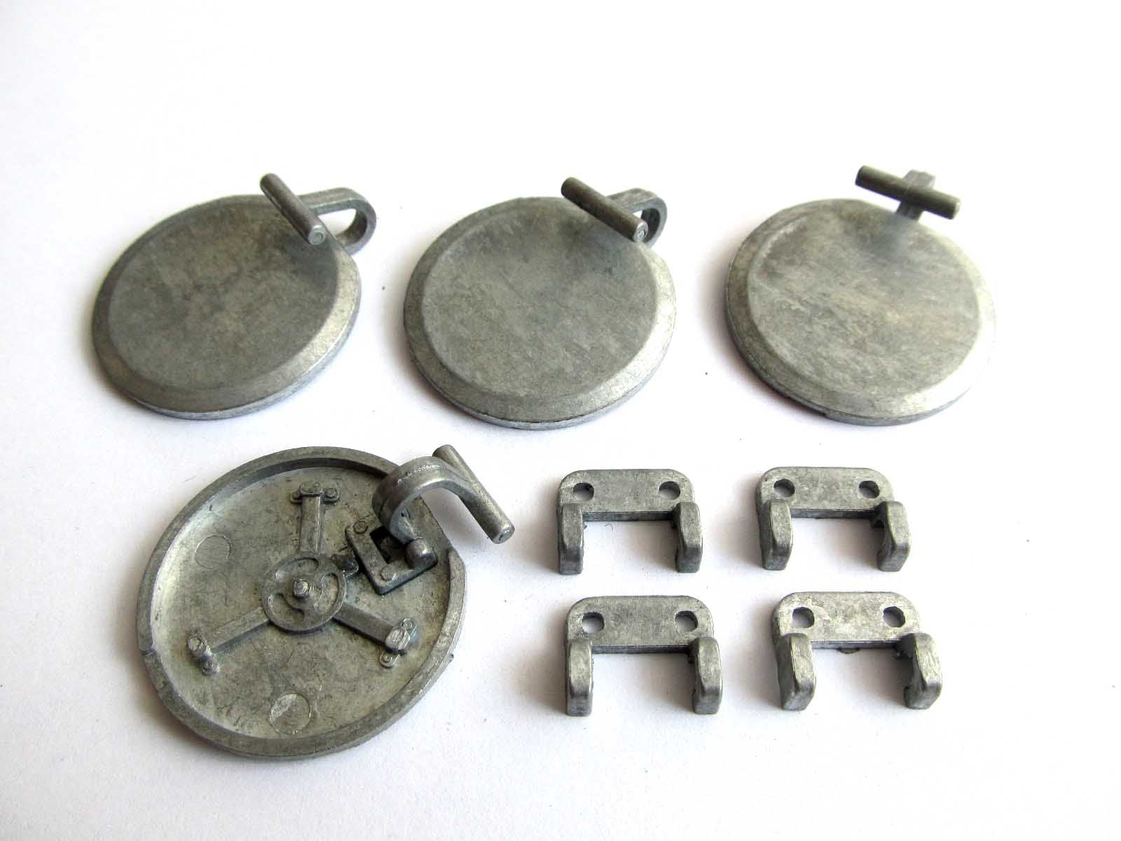 MATO 1:16 1/16 Metal hatches for Heng Long 3878-1 KV-1 Tank Metal Upgrade Part Space Accessories for Tank Molded Metal Part