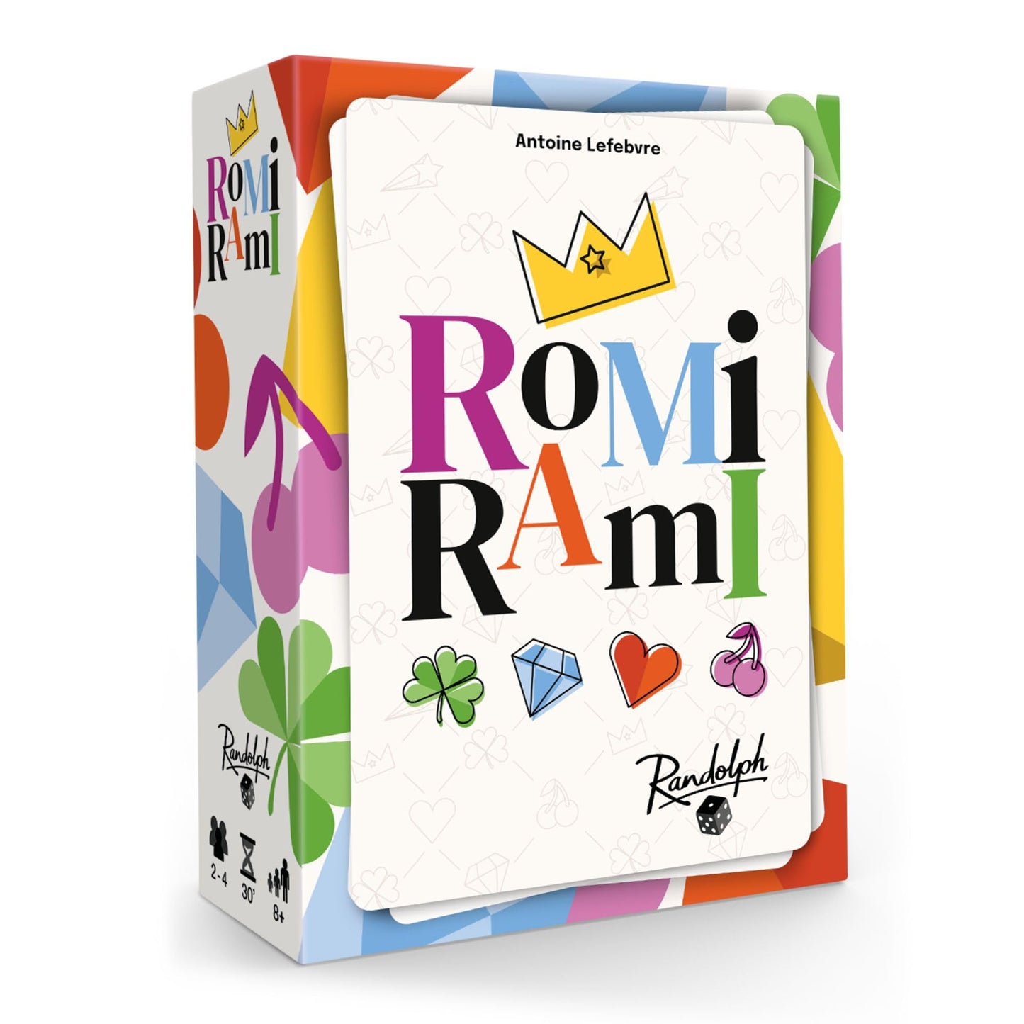 Randolph Romi Rami | Rummy Inspired Card Game for Kids, Teens, & Adults | Modern Twist on The Popular Tabletop Classic | Great for Family Game Night |