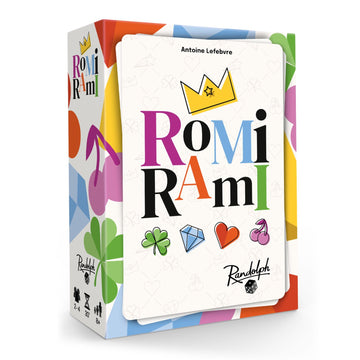 Randolph Romi Rami | Rummy Inspired Card Game for Kids, Teens, & Adults | Modern Twist on The Popular Tabletop Classic | Great for Family Game Night |