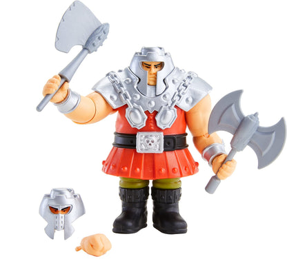 Mattel Masters of the Universe Origins Deluxe Ram-Man Action Figure, 6-in Battle Character for Storytelling Play and Display, Gift for 6 to
