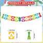 Game Night Decorations Funny Game Night Party Decorations with Chess Chess Card Game On Theme Banner Hanging Siwrls Ceiling Streamers Stickers