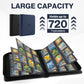 Top Loader Binder 2 Pack, Holds 720 Toploader, 108 Toploaders and 150 Card Sleeves INCLUDED, 9 Pocket Toploader Binder for 3" x 4" Rigid Toploaders