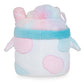 Cuddle Barn PlushGoals - Cotton Candy Mooshake | Super Soft Cute Kawaii Pink Blue Pastel Cow Dessert Drink Collectible Plush Toy, 11 inches