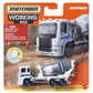 MBX Matchbox Working Rigs Cement King HD (White/Gray) 8/16