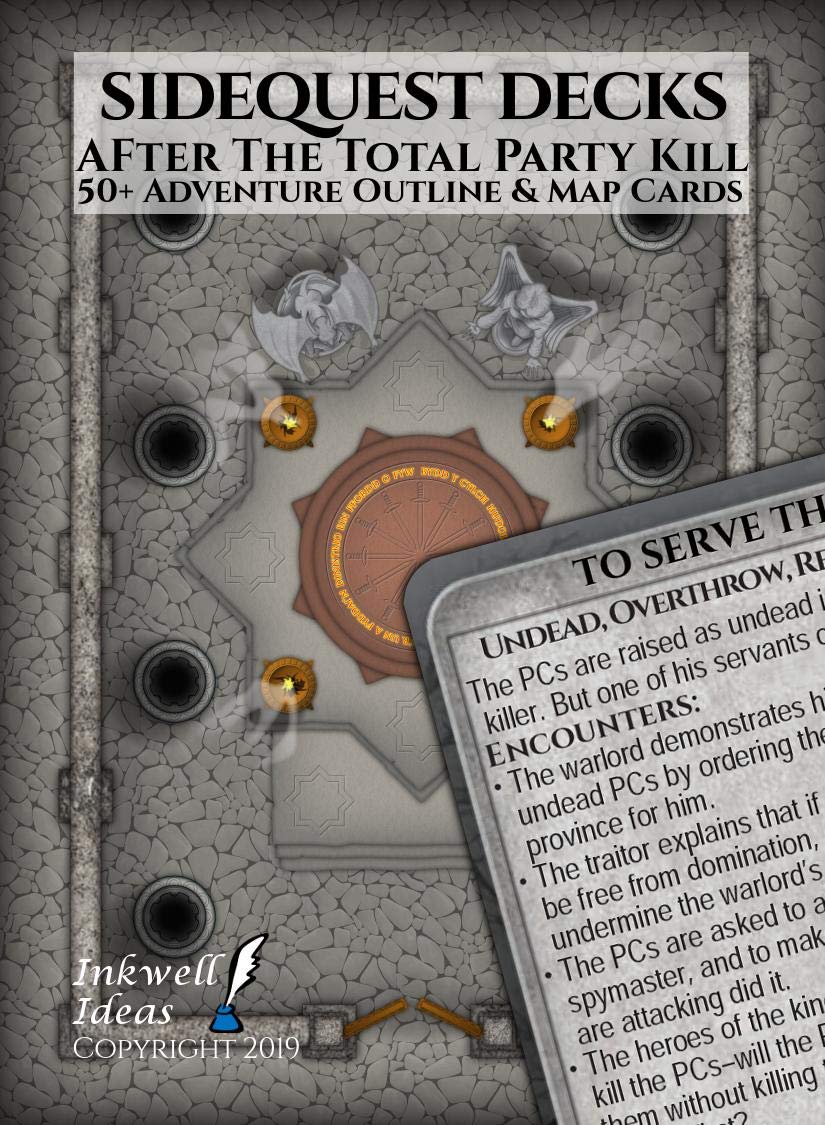 Inkwell Ideas Sidequest Decks: After The Total Party Kill