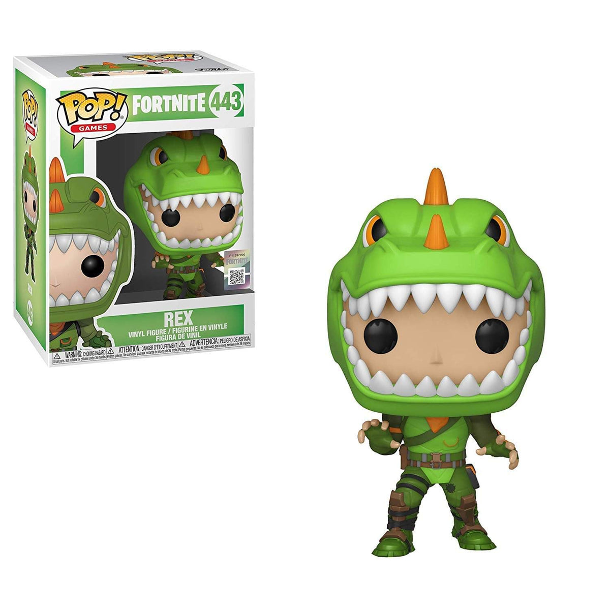 Funko Pop! Games: Fortnite - Rex, Multicolor