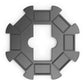 Volareo Mexican Train Hub - Black - Replacement Hub Centerpiece for Mexican Train Dominoes