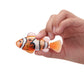 Robo Alive Robo Fish Robotic Swimming Fish (Teal + Orange) by ZURU Water Activated, Changes Color, Comes with Batteries, Amazon Exclusive (2 Pack)