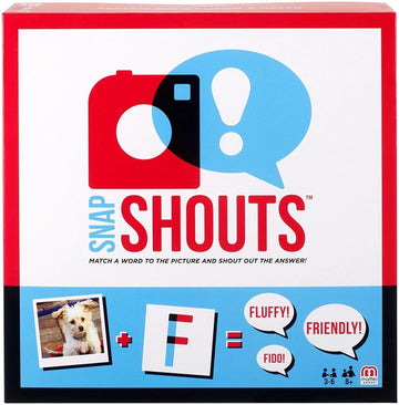 Mattel Games Snapshouts Family Fun Card Game Multi Player