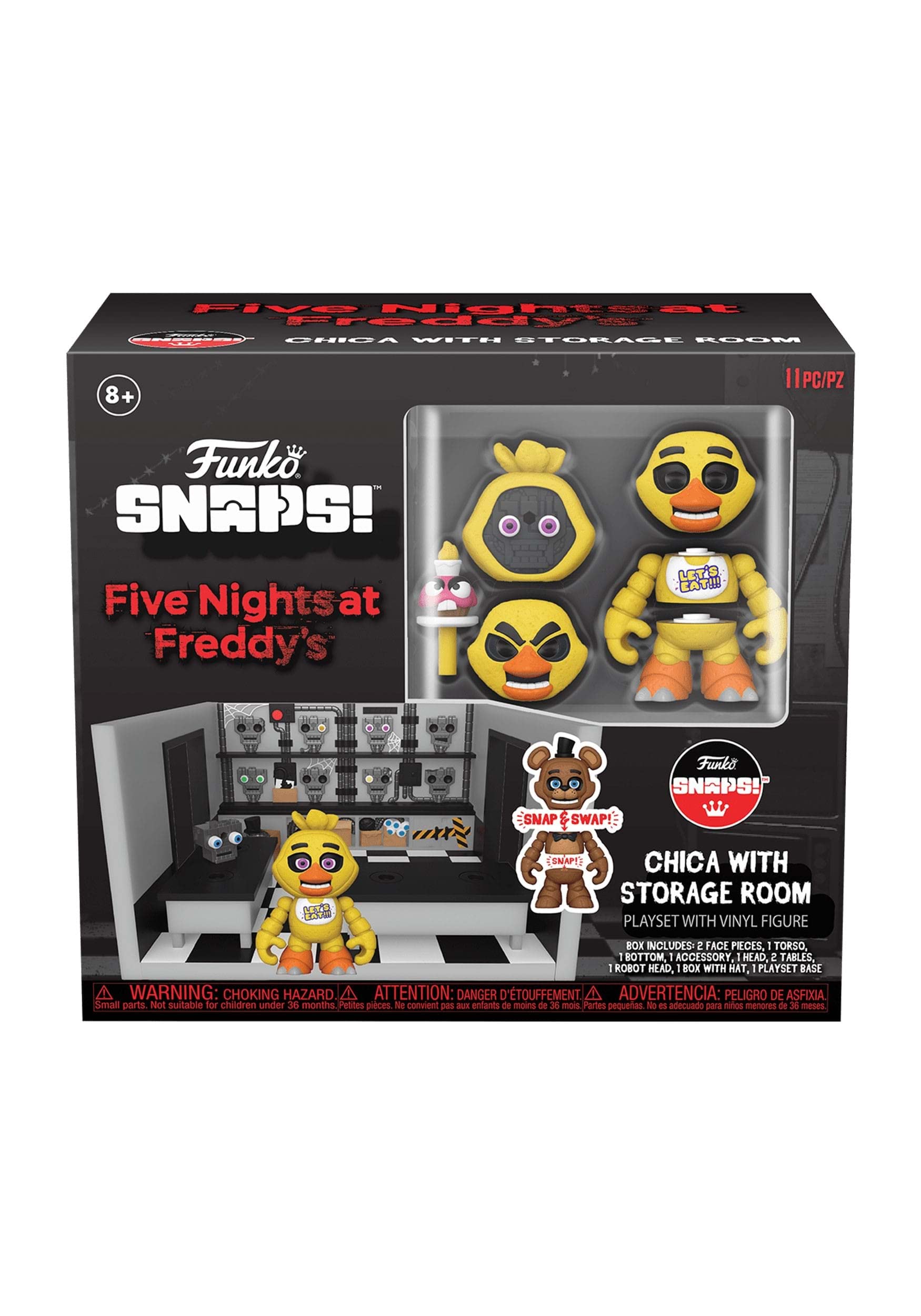 Funko Snaps!: Five Nights at Freddy's - Chica, Playset