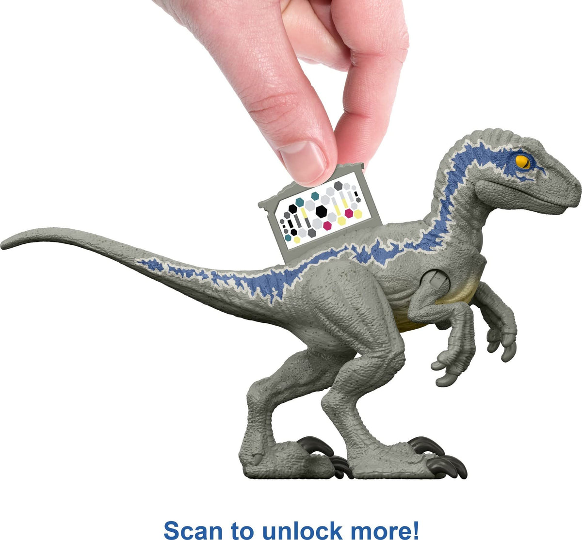 Mattel Jurassic World Dominion Human & Dino Action Figure Pack, Owen & Velociraptor Beta Figures & Accessories, Collectible Toy Dinosaur Set