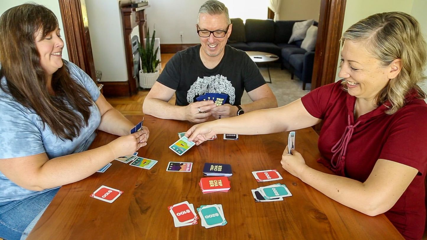 Trip Chaser Card Game - First Edition: A Game About Travel - Fun for Game Night - 2 to 6 Players - Ages 10 and Up