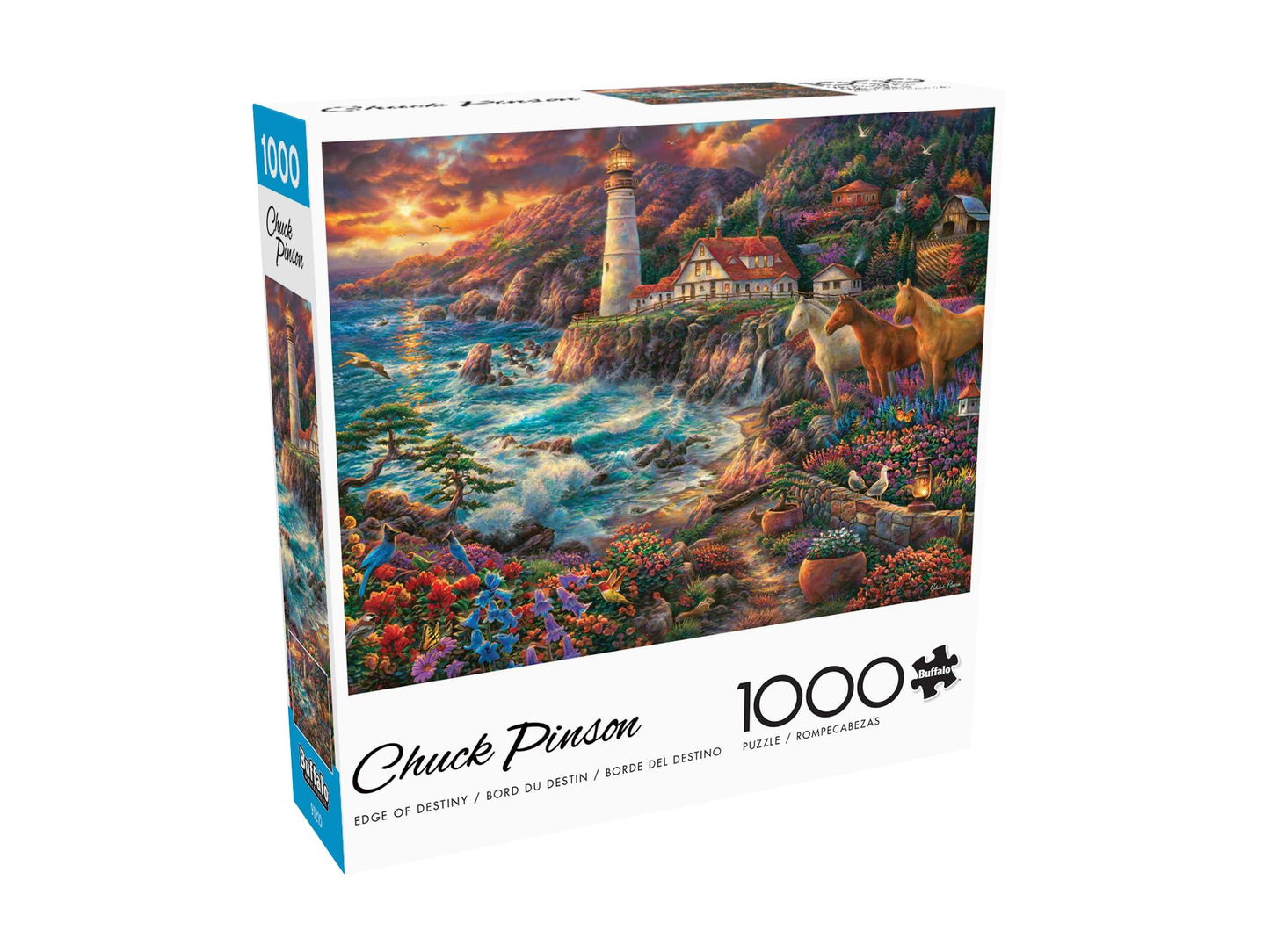 Buffalo Games - Edge of Destiny - 1000 Piece Jigsaw Puzzle for Adults