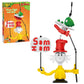 Brickcraft Officially Licensed Dr. Seuss Sam I Am Green Eggs and Ham Building Set with Sign, 637 Pieces, Multicolor Brick Toy for Kids and Adults