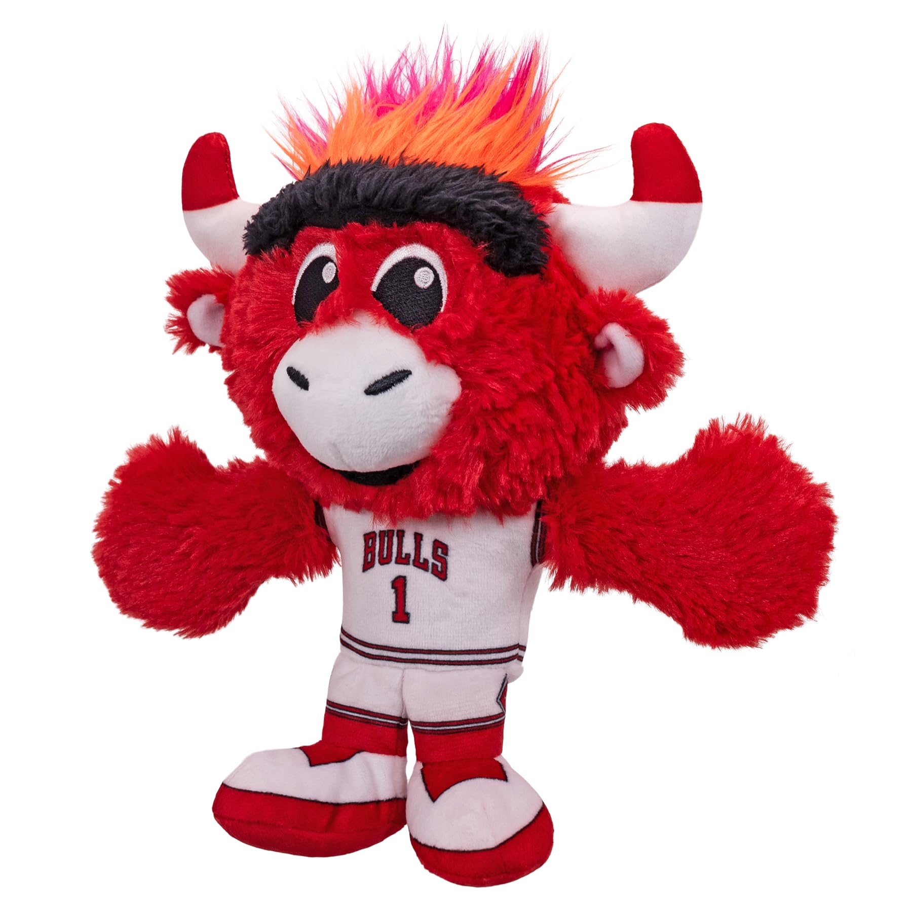 Bleacher Creatures Chicago Bulls Benny Mascot 8" Kuricha Sitting Plushees- Soft Chibi Inspired Mascot