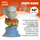 Youtooz Aang Vinyl Action Figure, Avatar State Transformation, 4.8"